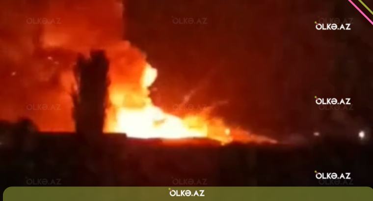 Yaxınlıqdakı insanlar təxliyə olunub