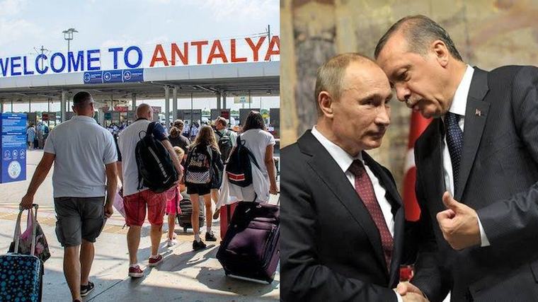 Rusiyadan gələnlər Antalyada turist axınının mühüm tərkibidir