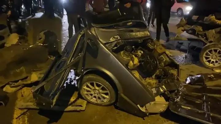 Hacıqabulda ağır qəza: 2 nəfər öldü