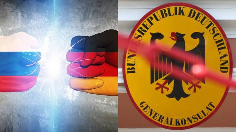 Rusiya Almaniyanın Baş konsulluğunu bağlayır