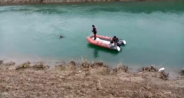 Qubada kanaldan meyit tapıldı