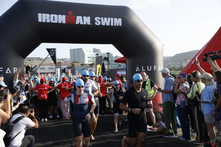 "Alufar IRONMAN 70.3 Baku" yarışı ilə əlaqədar Bakıda idman bayramı yaşanıb