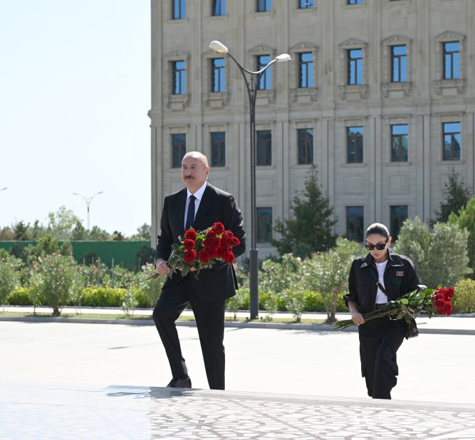 Prezident İlham Əliyev Hərbi Dəniz Qüvvələrində olub