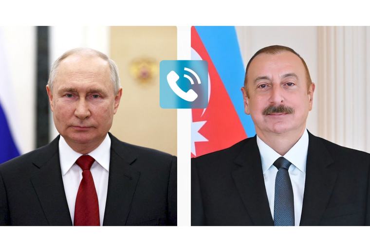 07 Sentyabr, 13:43 Vladimir Putin İlham Əliyevə zəng edib