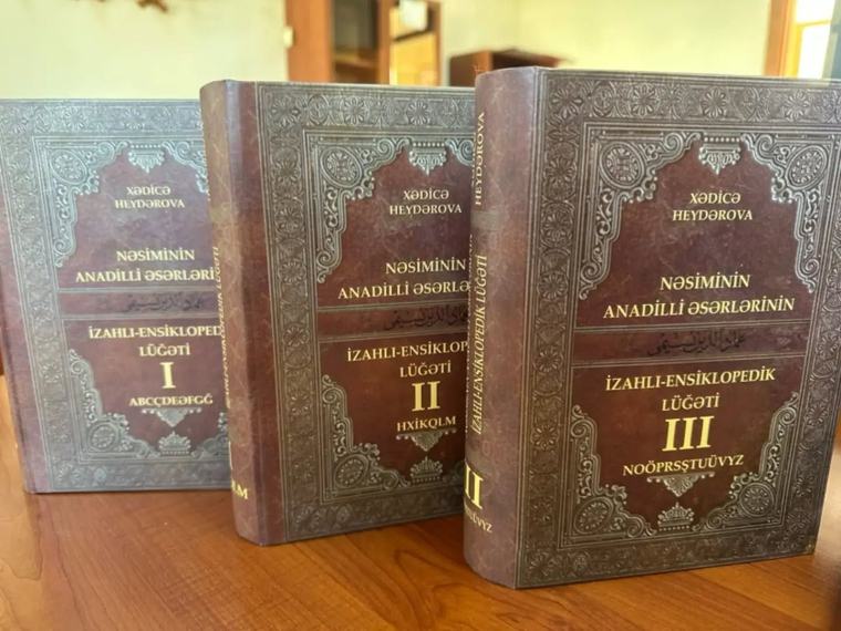 Third volume of Nasimi's explanatory dictionary published