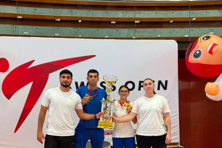 Сборная Азербайджана успешно выступила на Swiss Open СПОРТ